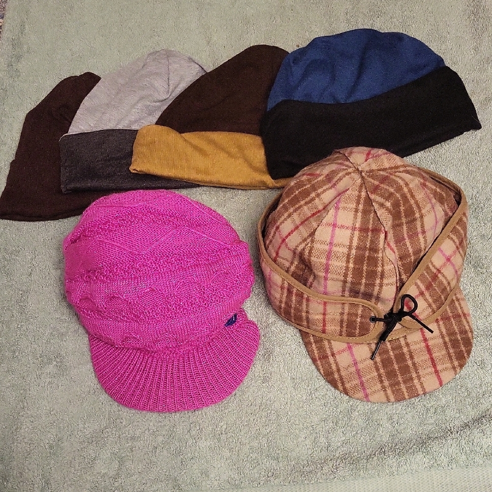 Stylish Women's Hat Collection - Pink, Plaid, and More
